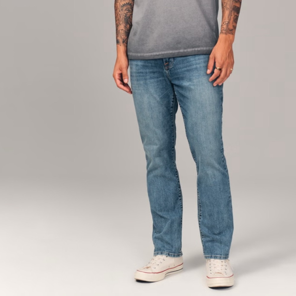Abercrombie & Fitch Athletic Skinny Jean NWT (W36 L32) Ready to Ship✅